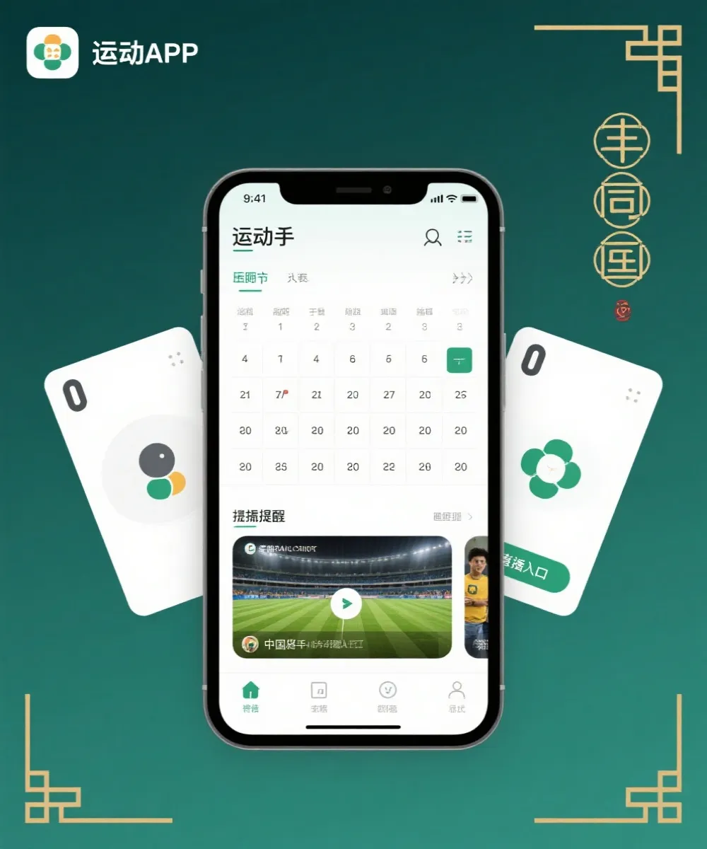 赛程提醒与直播入口